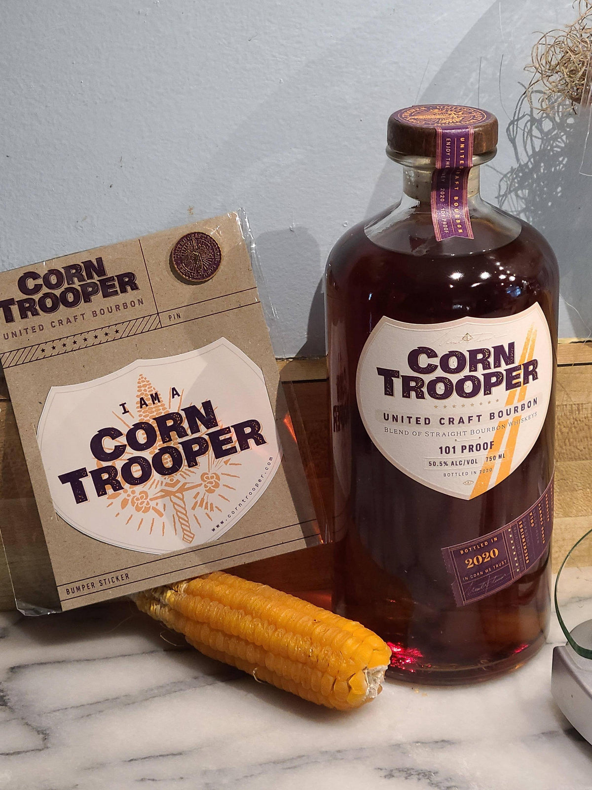 Corn Trooper Bumper & Pin