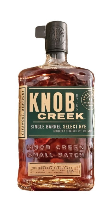 Knob Creek Rye Bourbon Enthusiast 115p "Grandmas Apple Pie" 750 ml