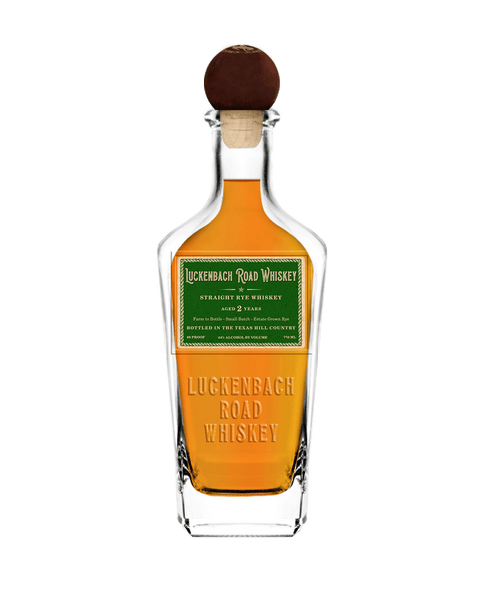 Luckenbach Road Luckenbach Road Straight Rye Whiskey 2 year 750 ml