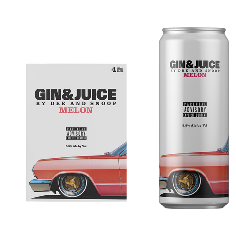 Gin and Juice Melon 4/355ml 355ml