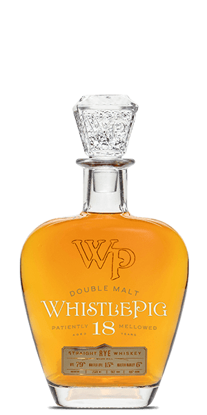 WhistlePig Double Malt 18 Year Old Straight Rye Whiskey 18 year 750ml