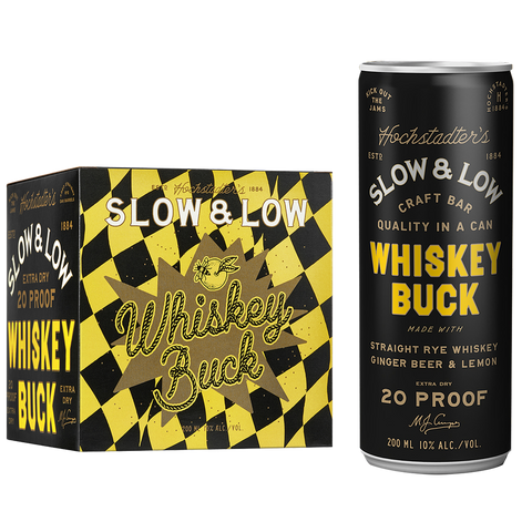 Hochstadter's Slow & Low Whiskey Buck 200ml 4pk