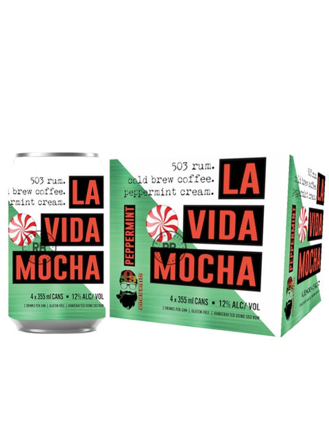 503 Distilling La Vida Mocha Peppermint  4 pack 355 ML