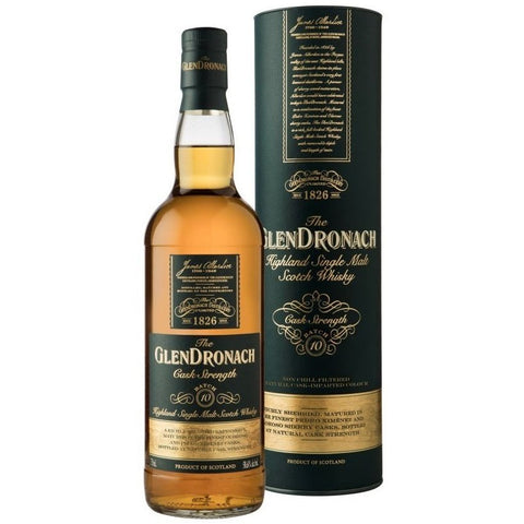 The Glendronach Cask Strength Highland Single Malt Scotch Whiskey (Batch 10) 750 ml