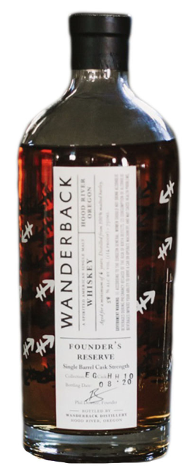 Wanderback Founder Reserve (Proof 118.8) 750 ml