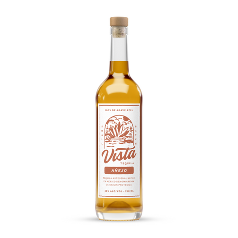 Vista Tequila Anejo 750ml bottle