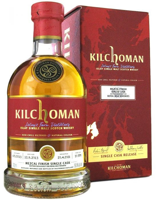 Kilchoman Mezcal Finish Single Cask 2013 750ml