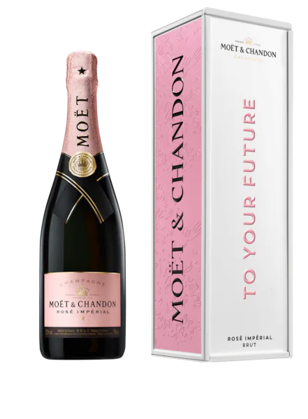 Moet & Chandon Rose Imperial "To Your Future" Gift Box 750ml
