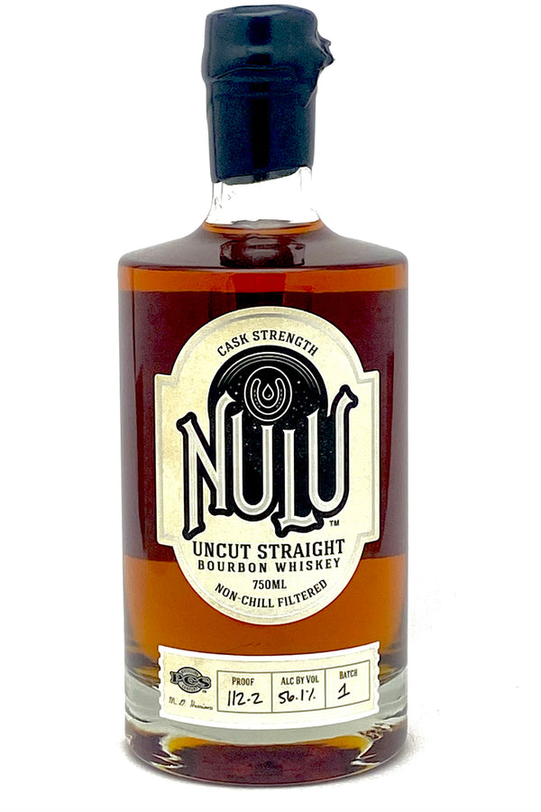 PCS Distilling Company Nulu Cask Strength Uncut Straight Bourbon Whiskey 750 ml