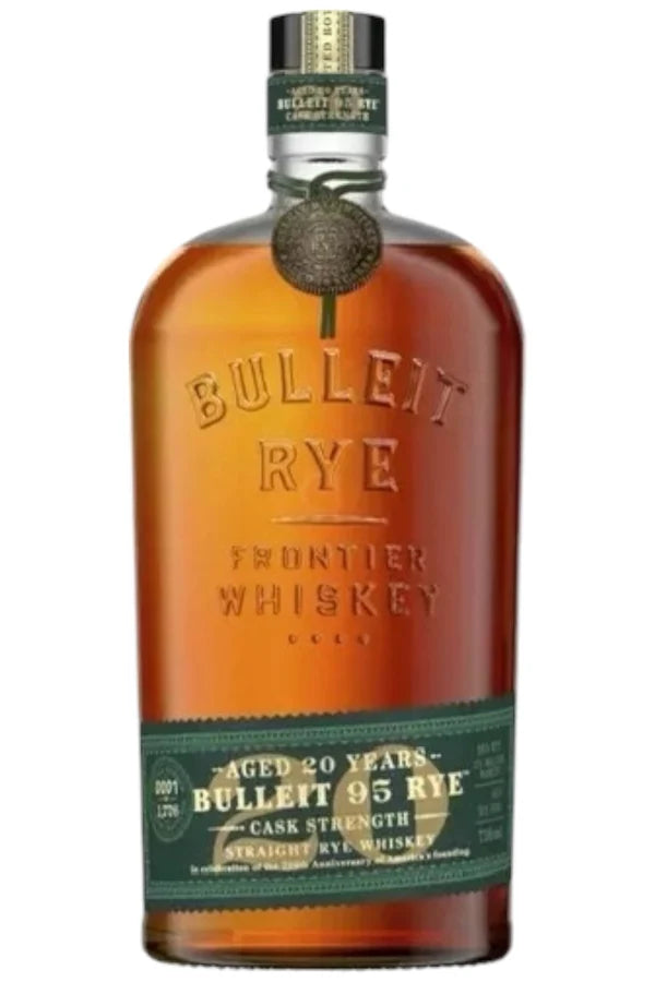 Bulleit Rye 20 Years Cask Strength Straight Rye Whiskey 750ml