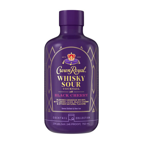 Crown Royal Whisky Sour Black Cherry 375ml