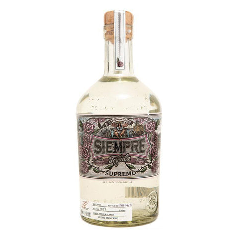 Siempre Tequila Supremo Tequila Blanco 750 ML