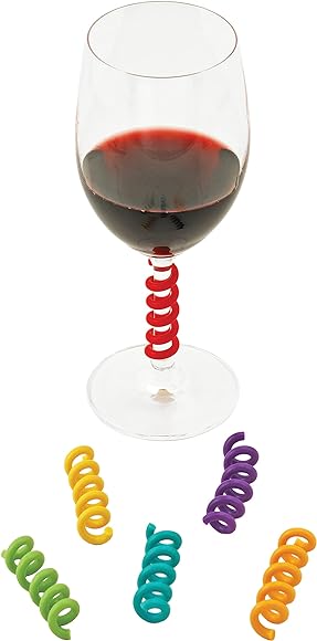 True Stem Springs Silicone Wine Charms