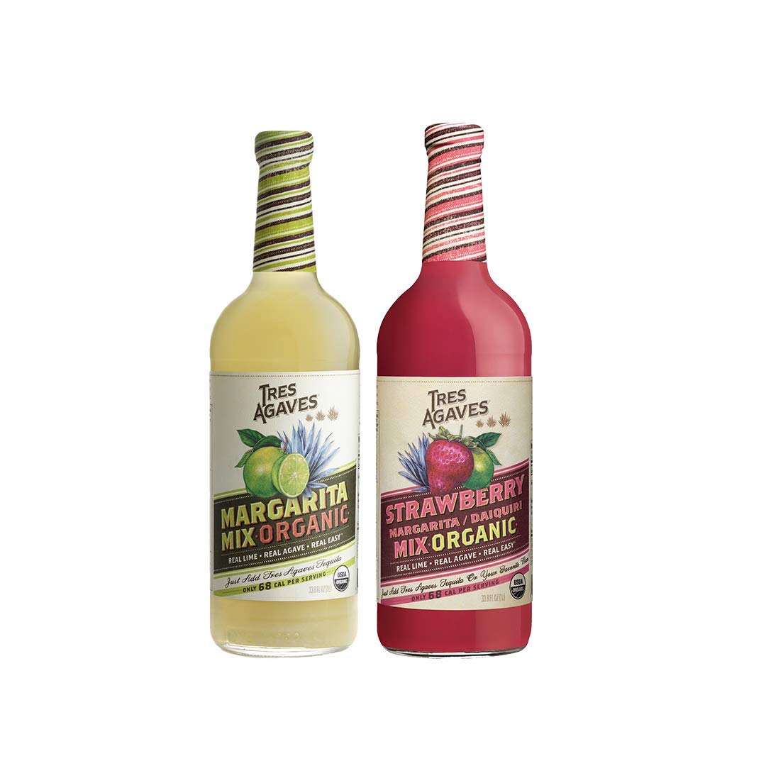 Tres Agaves Margarita Set (2 x 750 ml) 750ml
