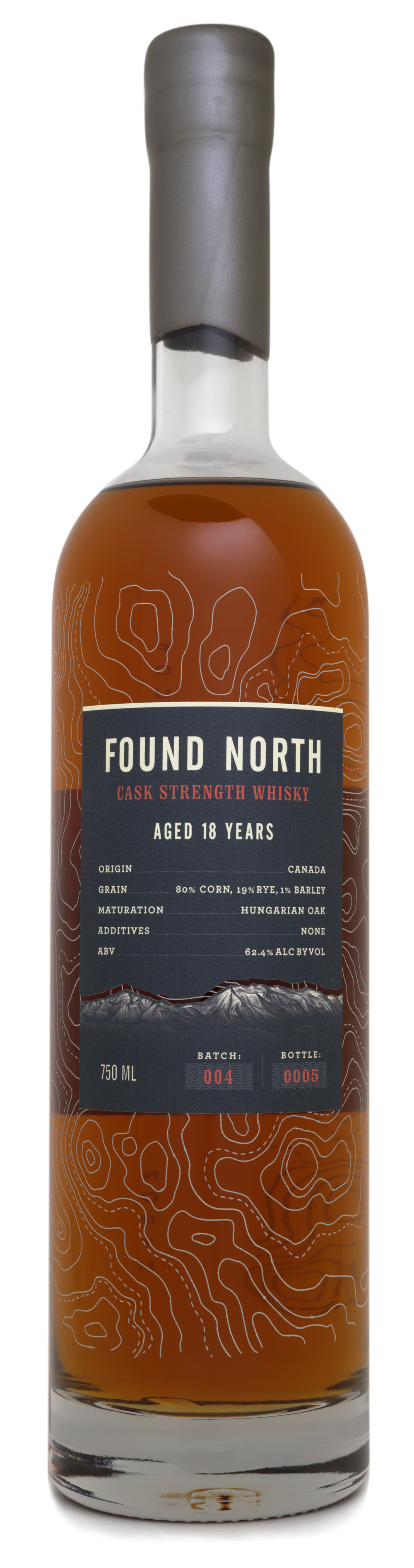 Found North Batch 004 - 18yr Cask Strength Whisky 18 year 750ml