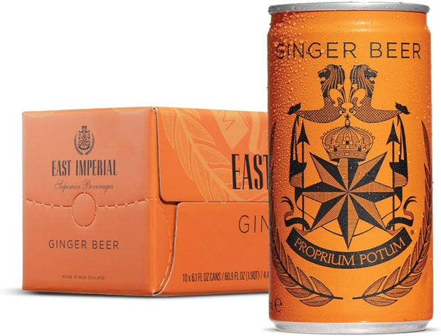 East Imperial Ginger Beer 1pk/10 cans 180ml