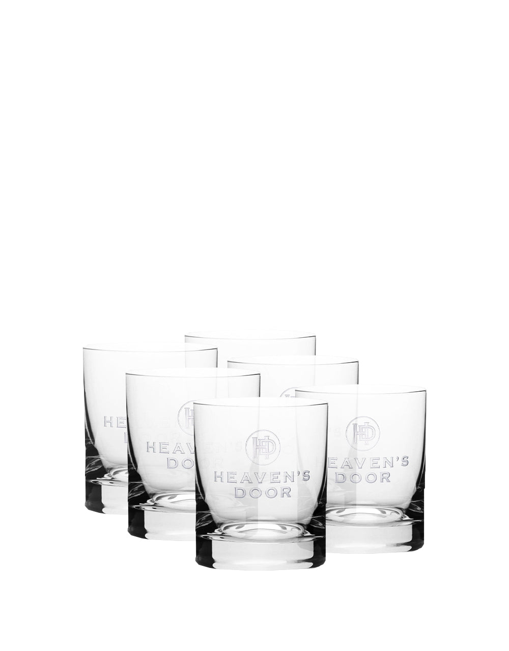 Heavens Door Rock Glasses Set of 6