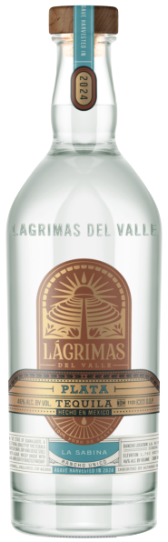 Lagrimas del Valle Plata La Sabina Tequila 750ml bottle