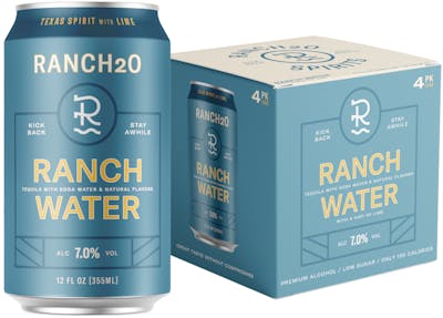Rancho20 Spirits Ranch water (4 pack) 355ml