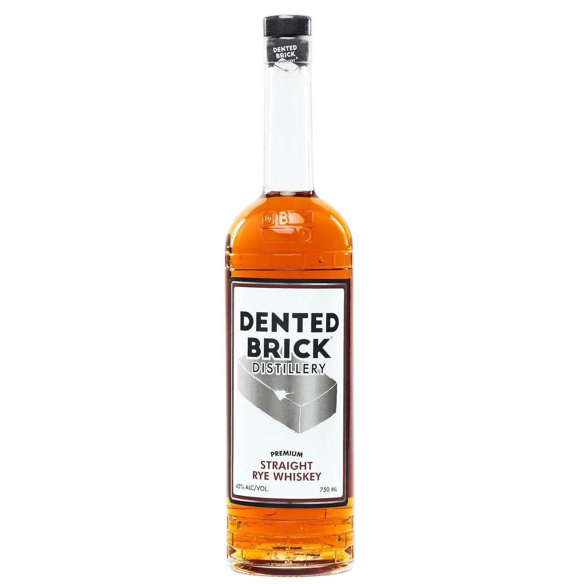 Dented Brick Distillery Straight Rye Whiskey 750ml