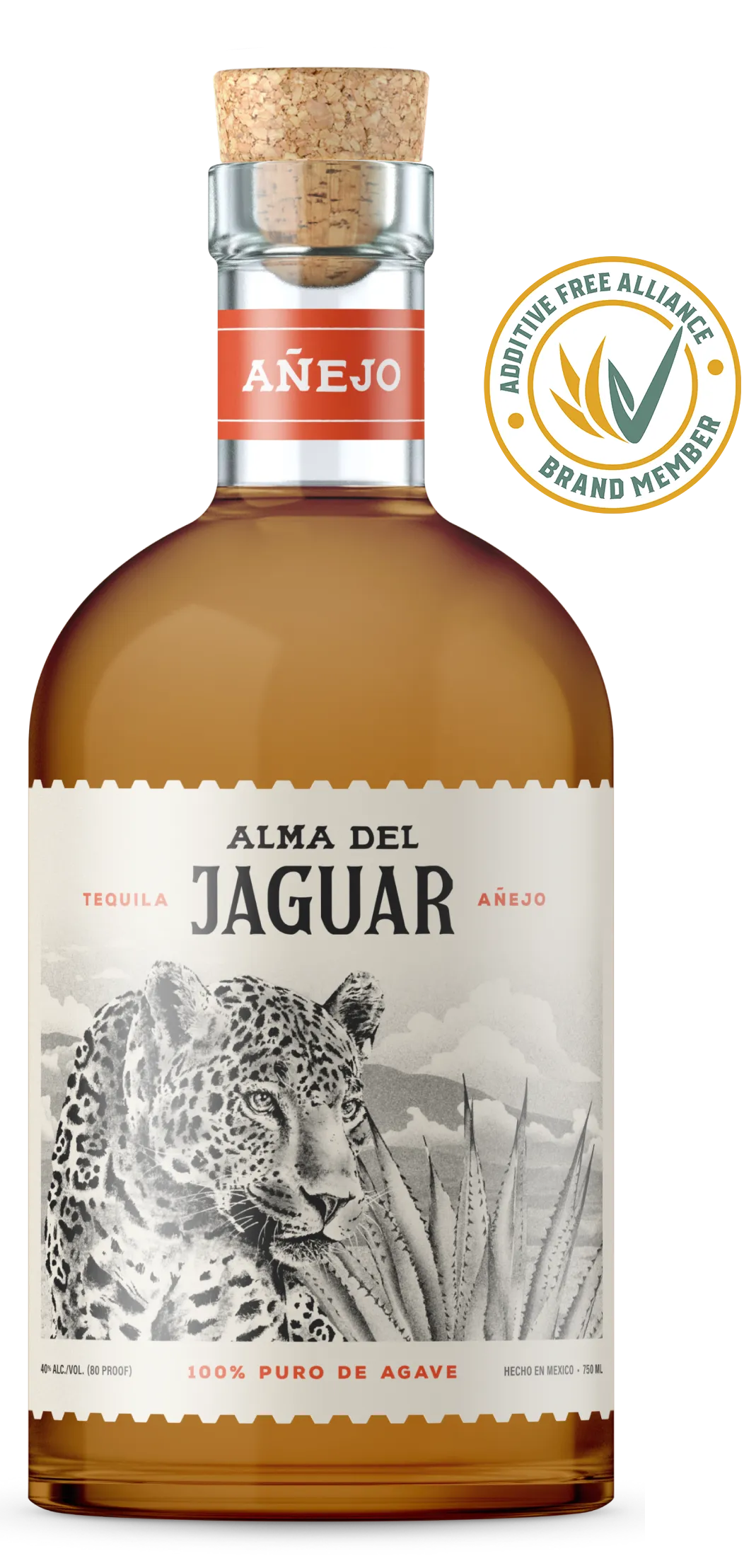 Alma del Jaguar Anejo 750 ML