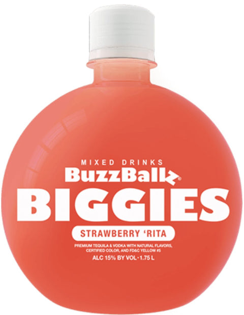 Buzzballz Biggies Strawberry 1.75L