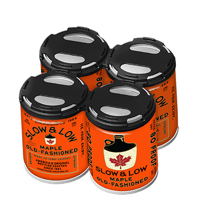 Slow & Low Maple Old Fashioned 100ml 4-Pack cans