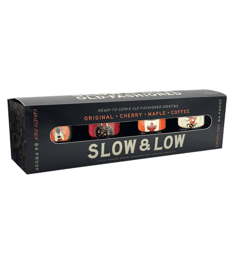 Slow & Low 100ml Variety 4-Pack cans