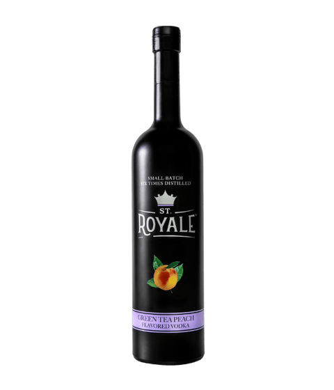 St Royale Vodka Green Tea Peach Flavored Vodka 750 ml