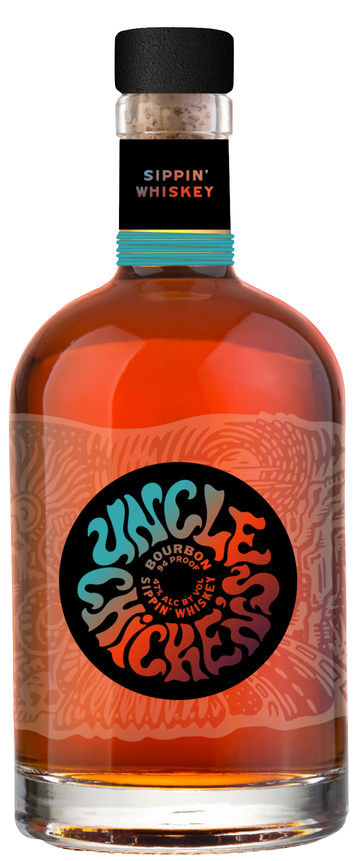 Uncle Chicken's Sippin' Whiskey Bourbon 750 ml