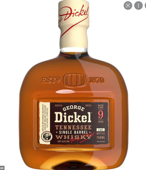 George Dickel Tennessee Single Barrel 9 Year, 11-2-2022