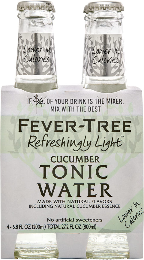 Fever Tree Cucumber Tonic Water (4 Pack) 200ml