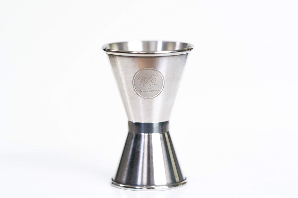 DOUBLE SIDED LIQUORVERSE STAINLESS STEEL JIGGER