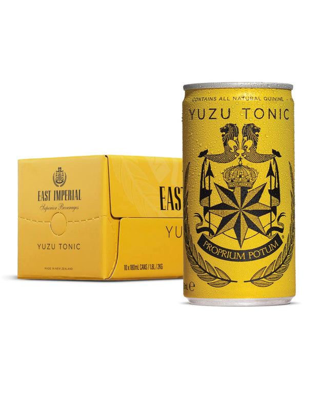 East Imperial Yuzu Tonic Water Cans (10 pack)