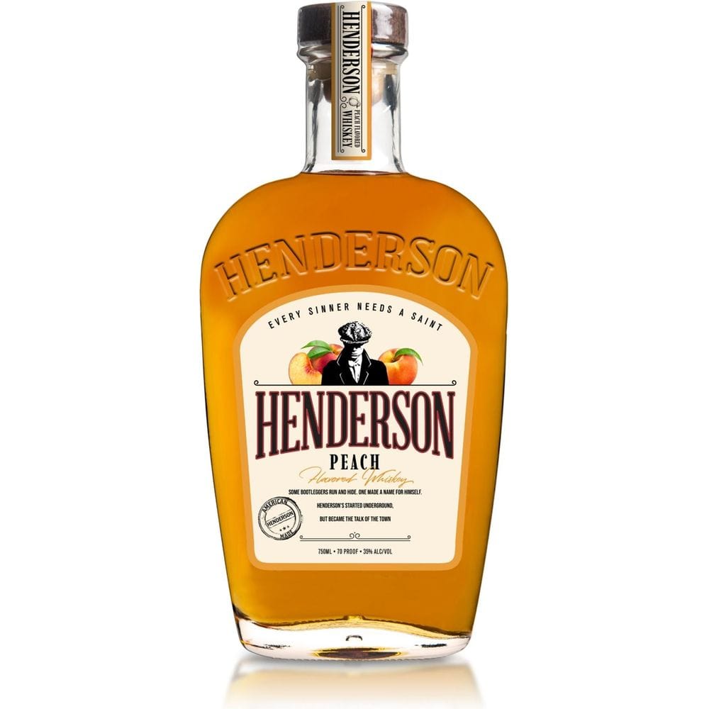 Henderson Peach Flavored Whiskey 750ml