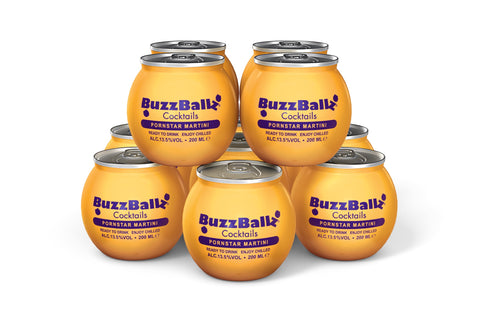 Buzzballz Passion Fruit "pornstar" Martini 24 pack 200 ml