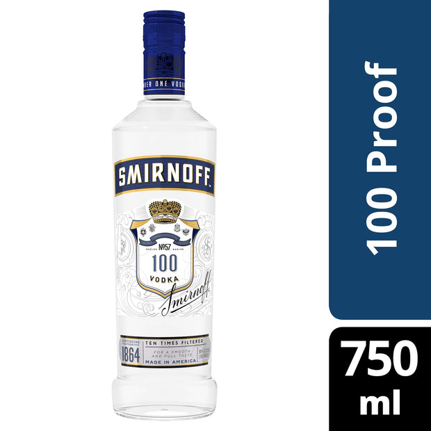 Smirnoff Smirnoff 100 Vodka 750 ml