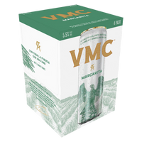 VMC Blanco Tequila Margarita 4 pack 355 ML