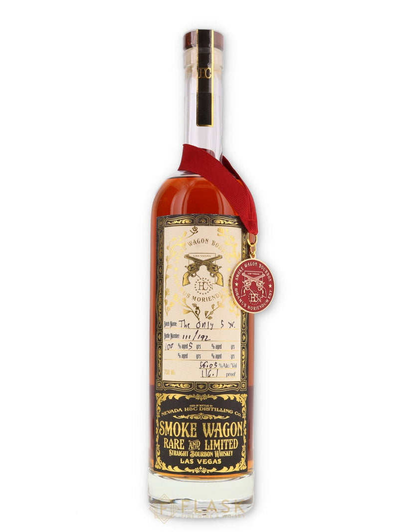 Smoke Wagon Rare & Limited The Only 5 year Straight Bourbon Whiskey 750 ml