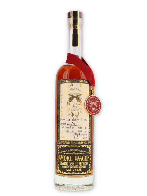 Smoke Wagon Rare & Limited The Only 5 year Straight Bourbon Whiskey 750 ml