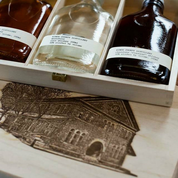 Kings County Classic Whiskey Gift Set 3 X 200ml Box