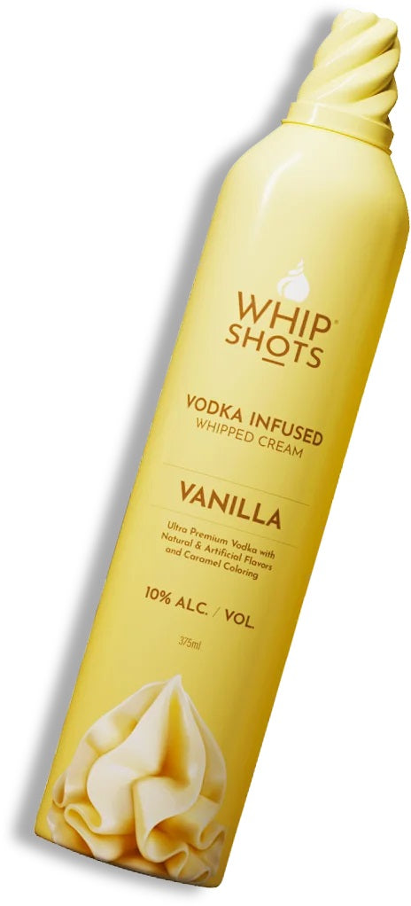 Whip Shots Vanilla Vodka Infused Whipped Cream 375 ML
