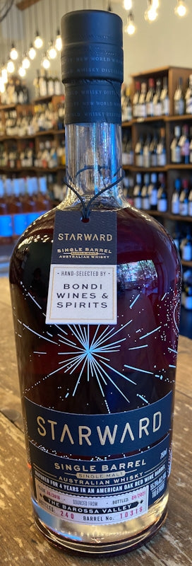 Starward The Barossa Valley Single Barrel Single Malt Australian Whisky 4 year 750 ml