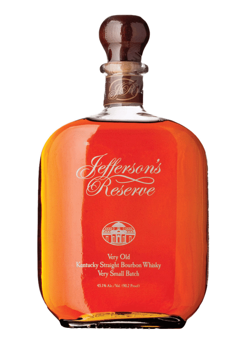 Jeffersons Reserve Very Old Straight Bourbon Whiskey 750ml