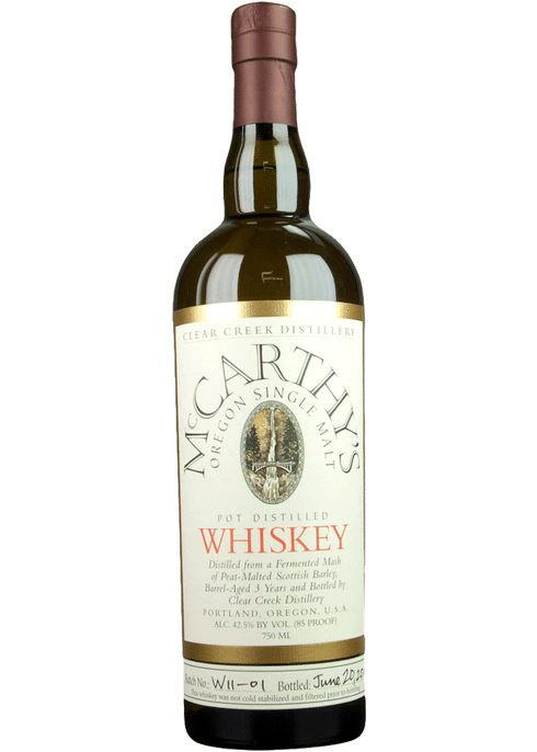 McCarthy's Oregon Single Malt Whiskey 750 ml