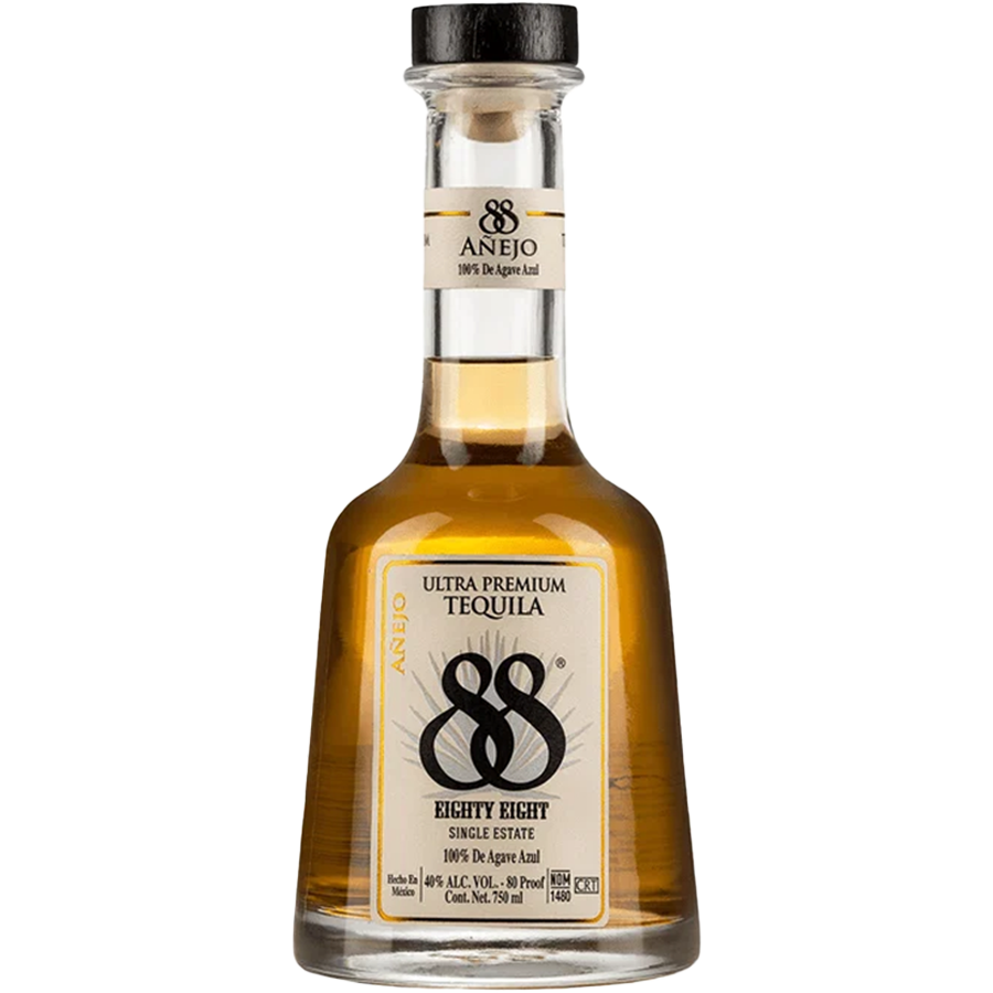 88 Tequila Anejo Single Estate 750 ml bottle