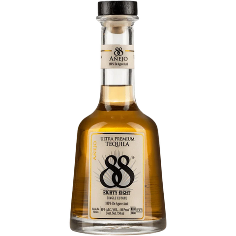 88 Tequila Anejo Single Estate 750 ml bottle