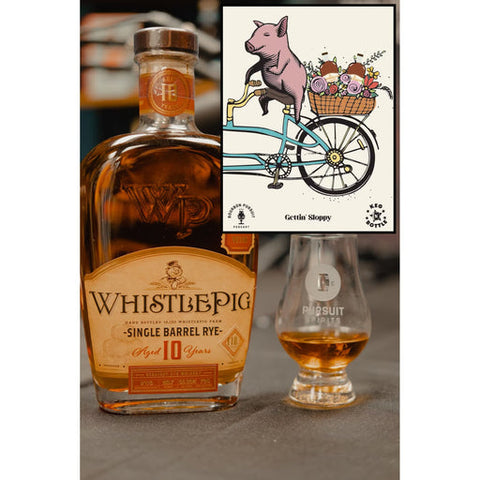 WhistlePig 10 Year Old Rye Barrel #90396 Gettin' Sloppy 750ml