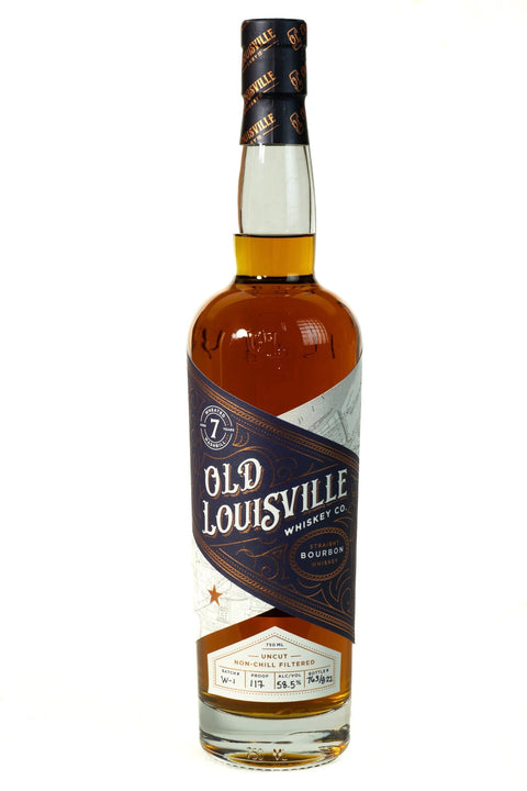 Old Louisvile Whiskey Co Uncut Wheated Bourbon 7 year 750 ML