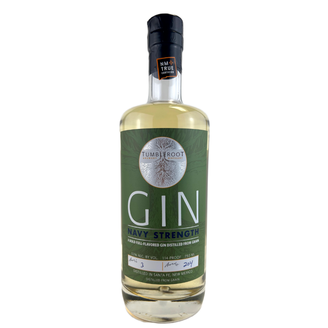 Tumbleroot Navy Strength Gin 750ml